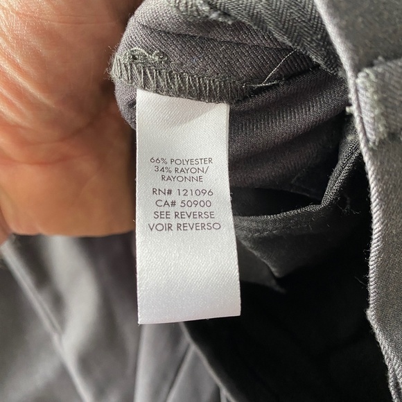 Calvin Klein Men's Gray Dress Pant Size 34 x 32 - Picture 6 of 11